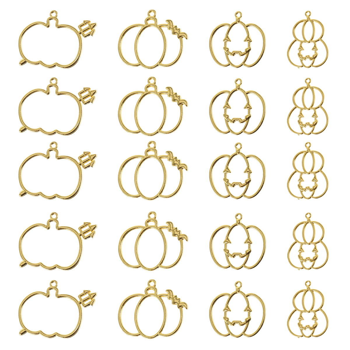 20Pcs DIY Pumpkin Resin Pendan - Resin Jewelry Kit review and price