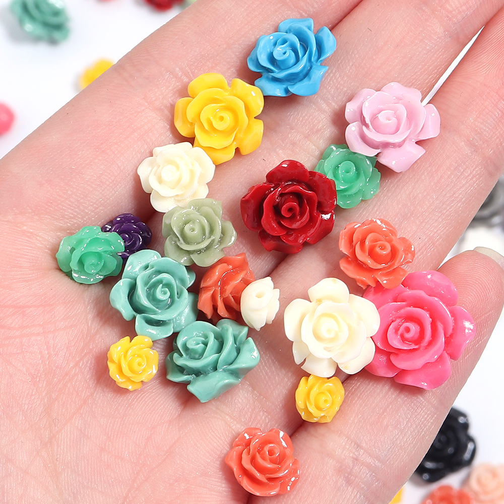 10pcs 6 8 10 12 15mm Imitation - Flower Preservation Resin review and price