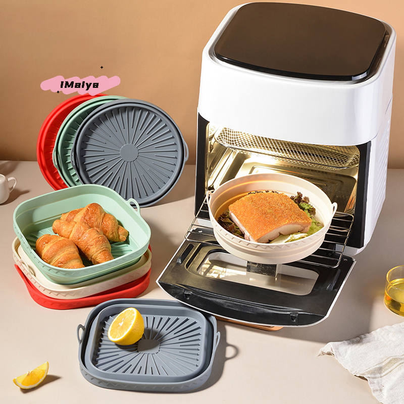Square Foldable Air Fryer Sili - Silicone Mold Tray review and price