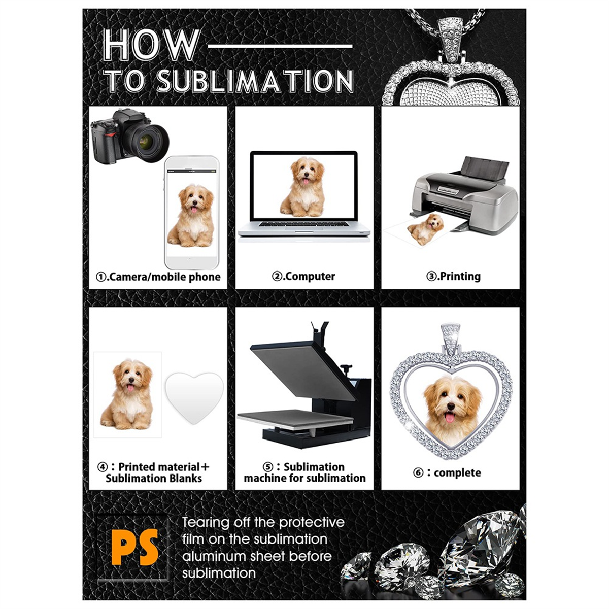 24Pcs Sublimation Rhinestone T - Bezels Set Pendant review and price