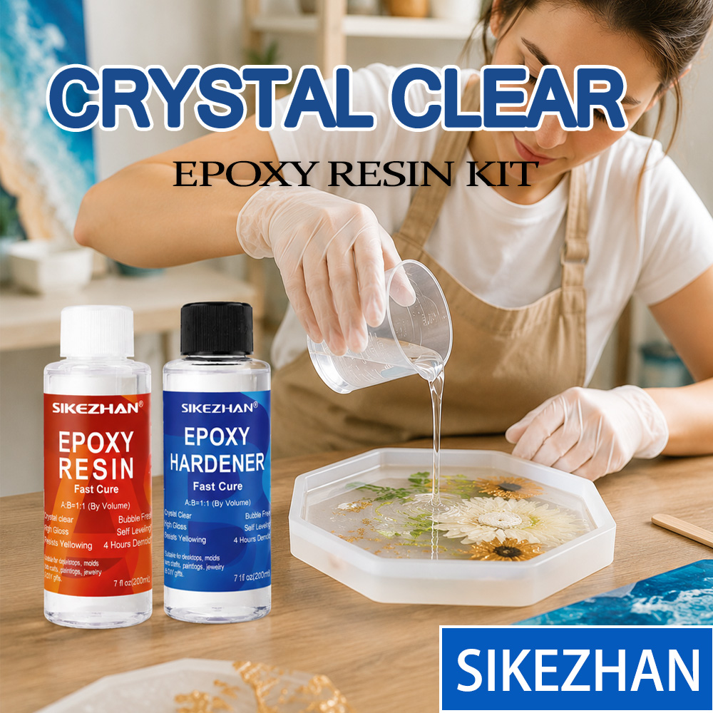 200ml Epoxy Resin Kit Clear Cr - Resin Jewelry Kit review and price