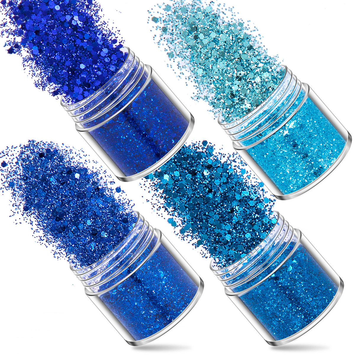 SNASAN 4Pcs Color Superfine Gl - Resin Jewelry Kit review and price