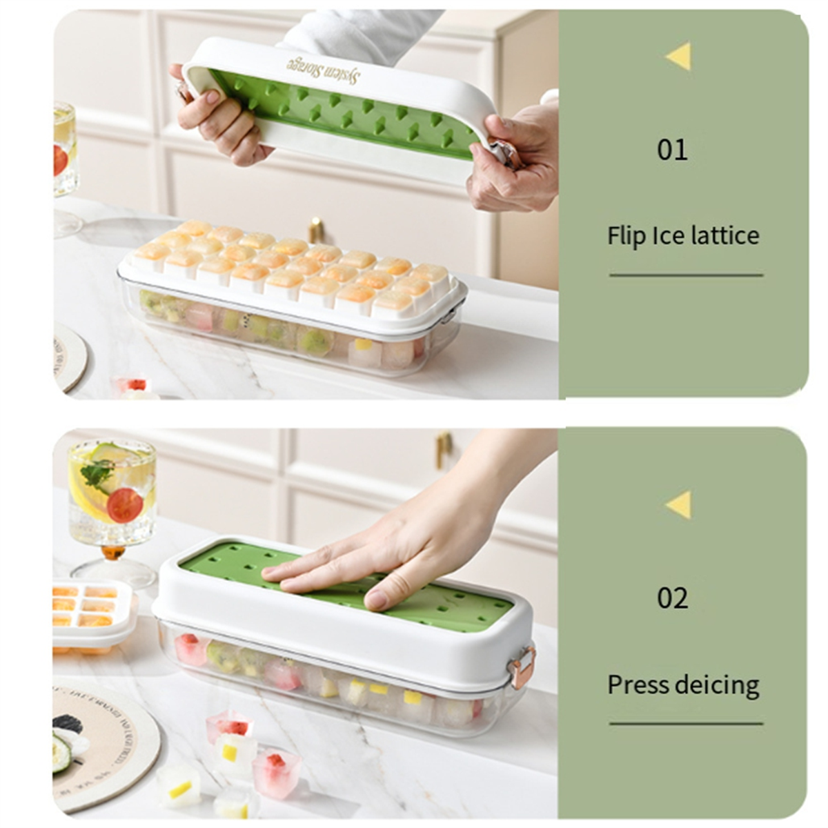 Y31A 24Grid Type Ice Tray Mold - Silicone Mold Tray review and price