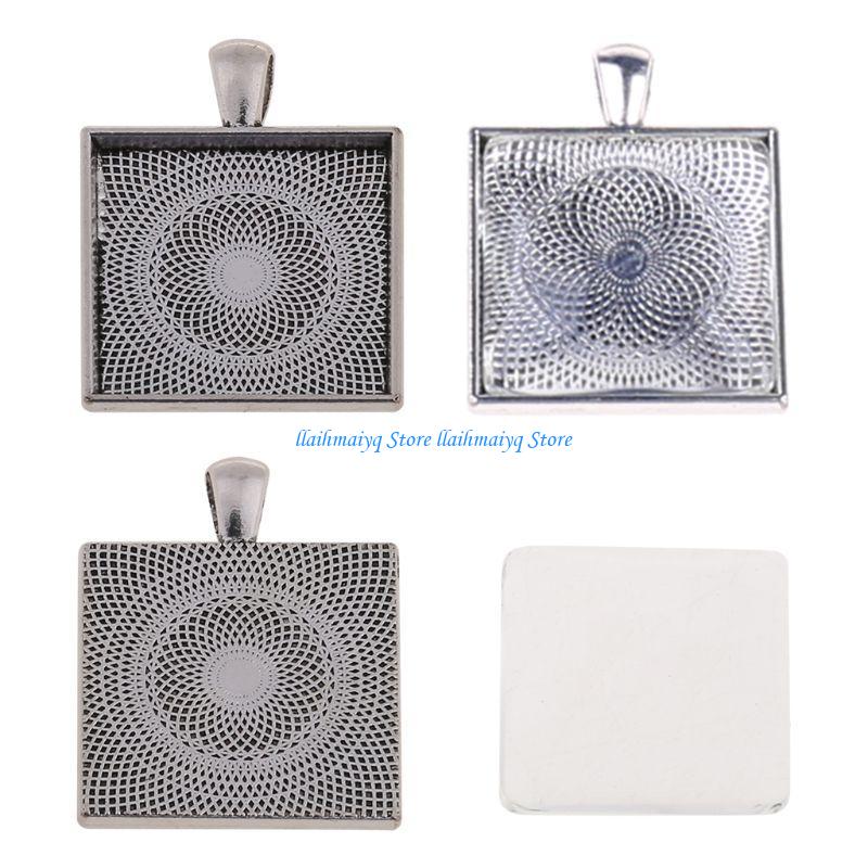573B 60Pcs Round Pendant Blank - Bezels Set Pendant review and price