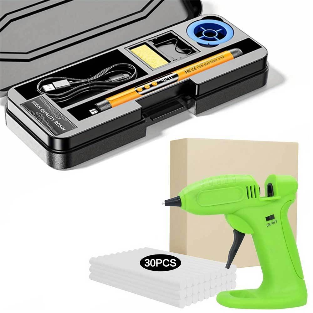 Cordless Hot Glue Gun (Fast-He - Heat Gun Small review and price