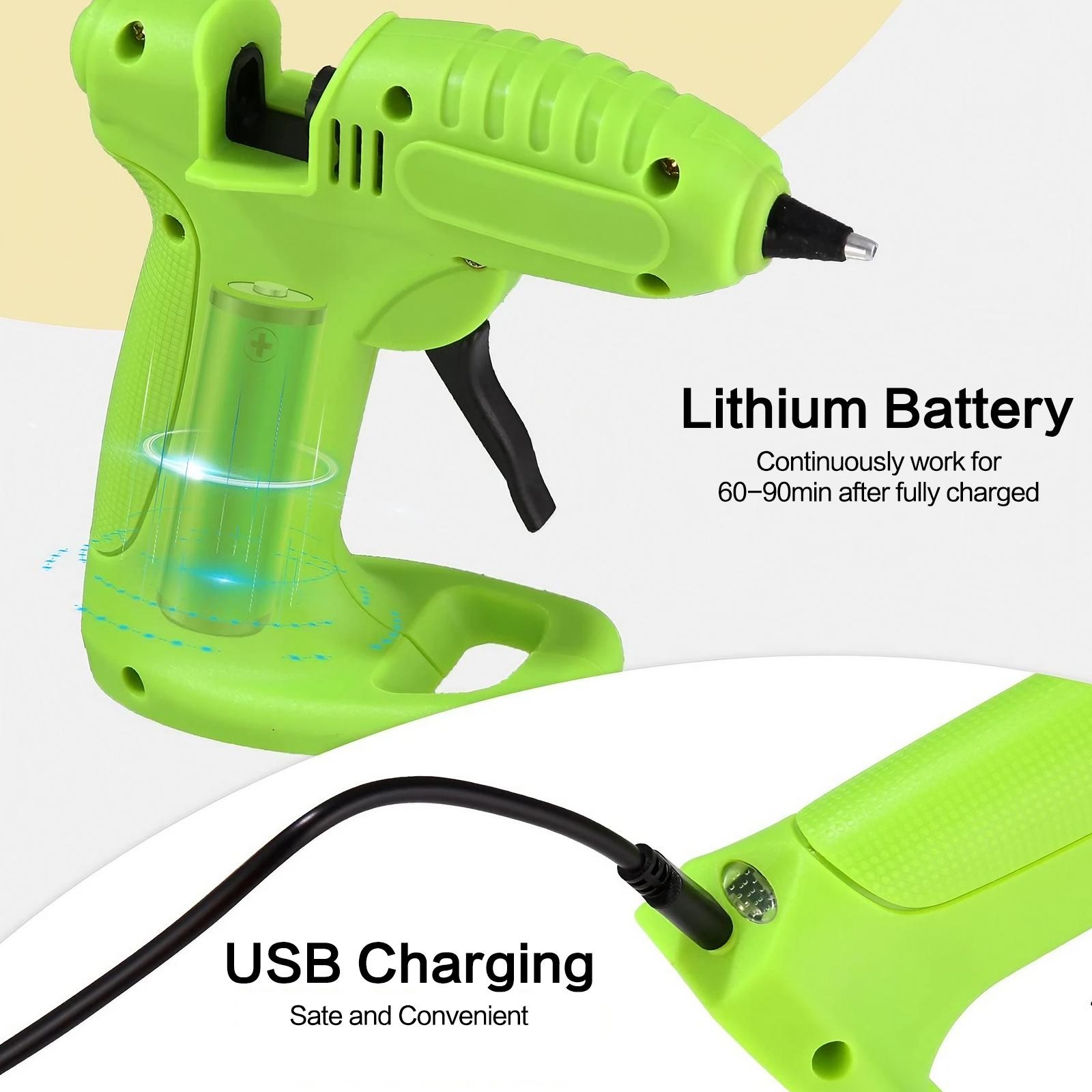 Cordless Hot Glue Gun (Fast-He - Heat Gun Small review and price
