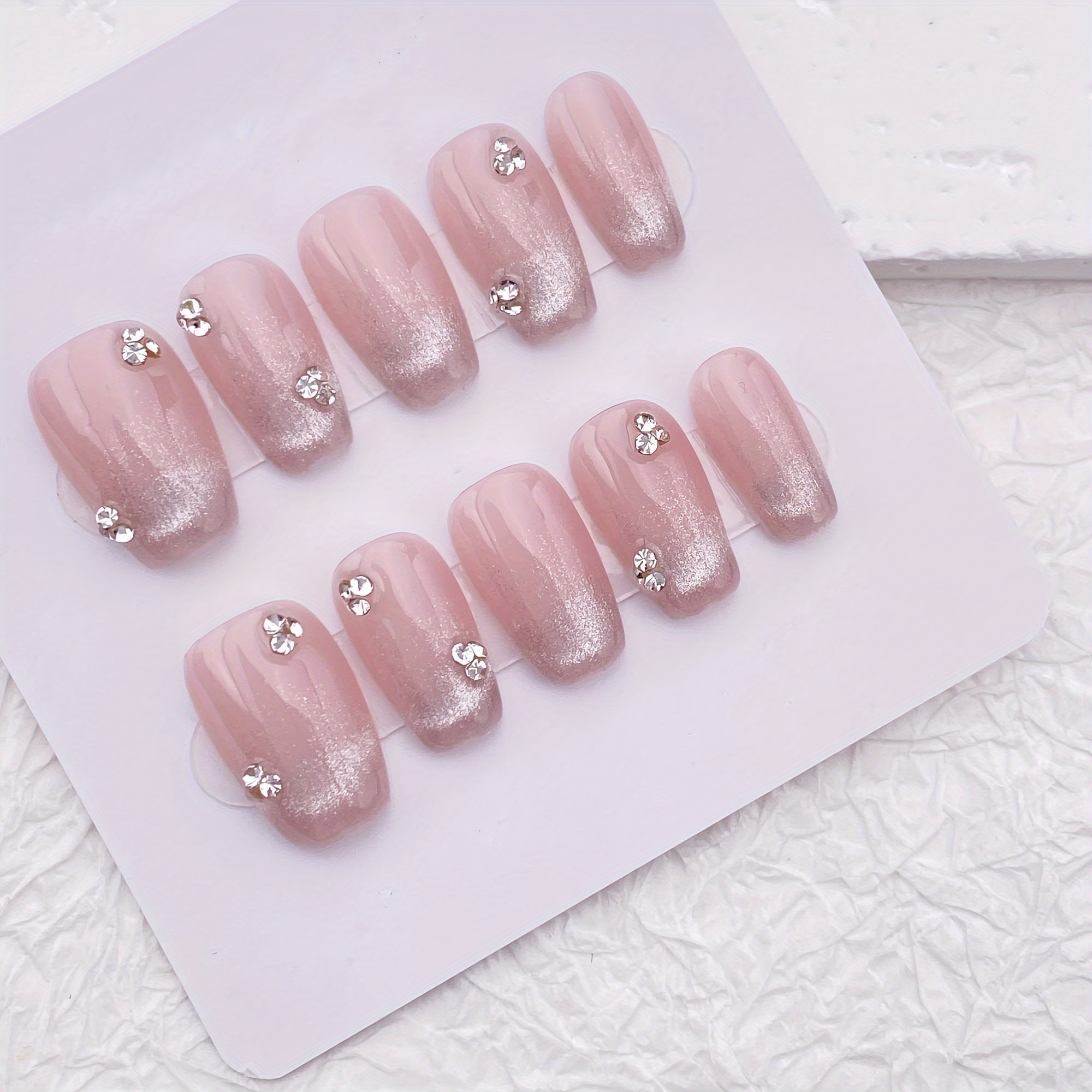 10pcs Handmade Press On Nails, - Resin Craft Material review and price