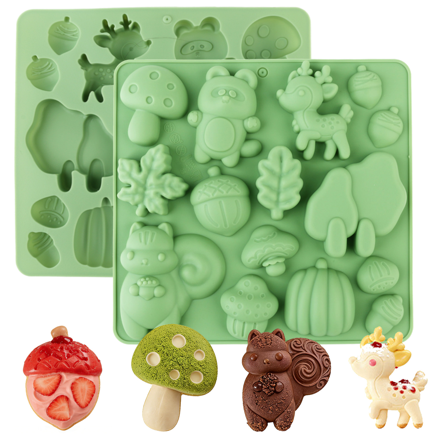1 Silicone Cake Mold in the Sh - Resin Craft Material review and price