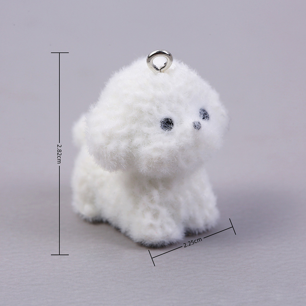10pcs Flocking Puppy Dog Resin - Resin Craft Projects review and price