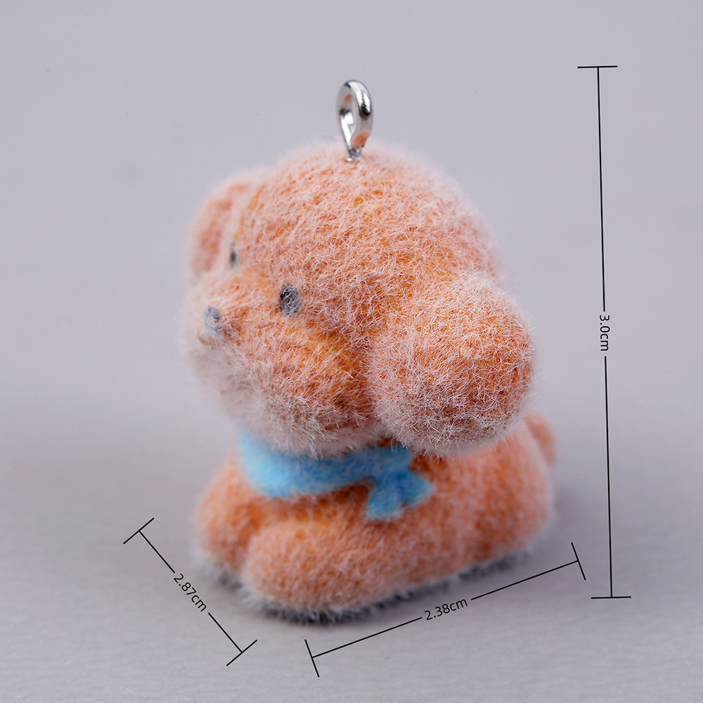 10pcs Flocking Puppy Dog Resin - Resin Craft Projects review and price