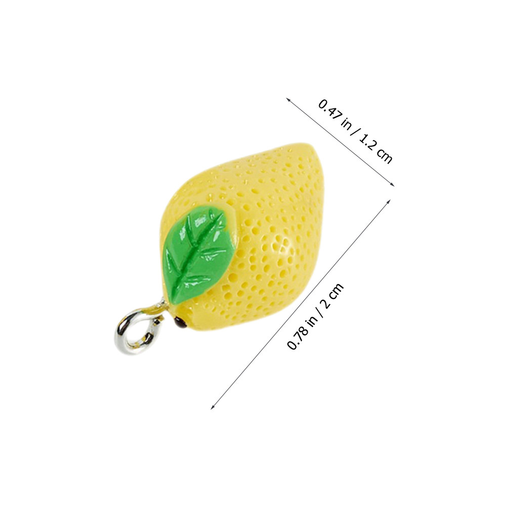 10Pcs Mini Lemon Charms Resin  - Resin Crafts review and price