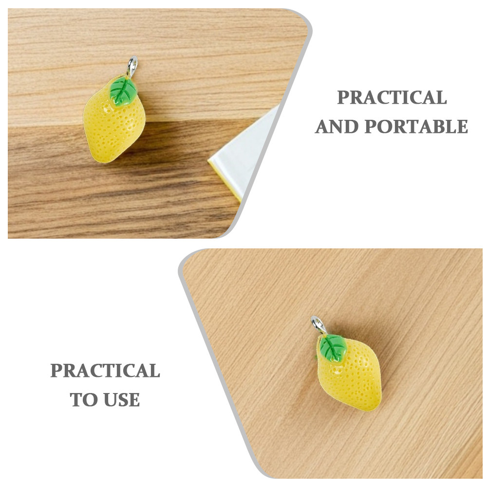 10Pcs Mini Lemon Charms Resin  - Resin Crafts review and price