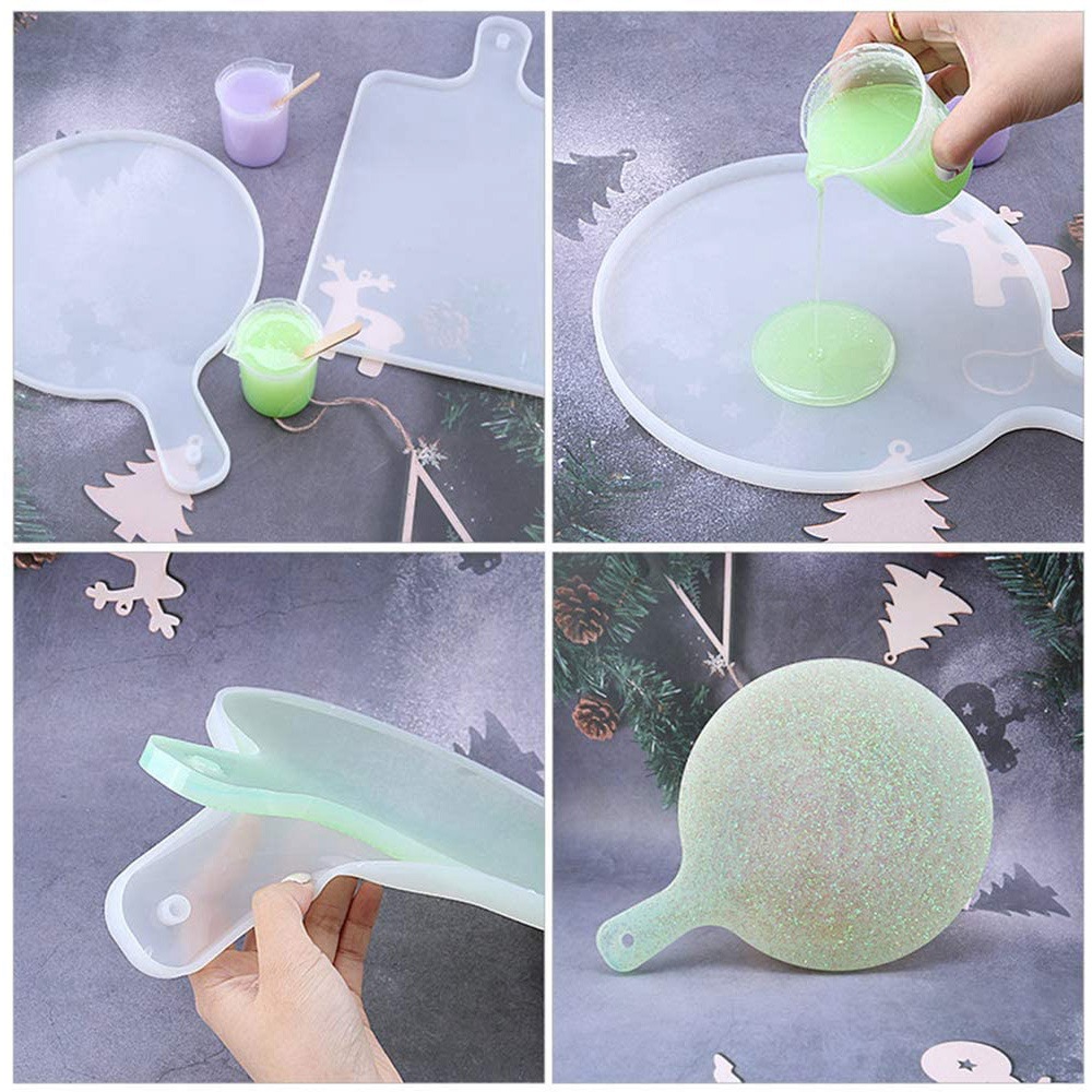 J1UL1N Resin Tray Silicone Mol - Serving Tray Mold review and price