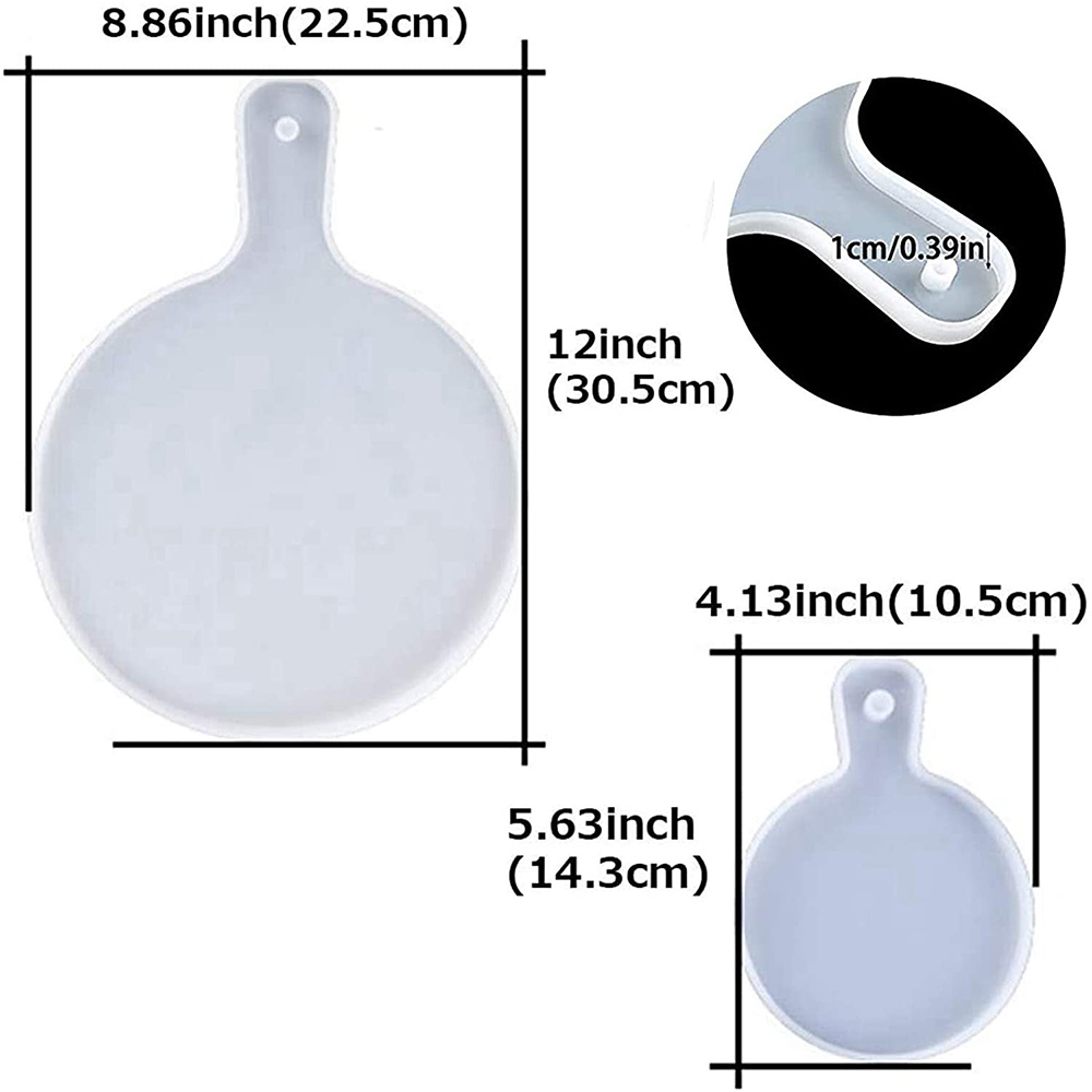 J1UL1N Resin Tray Silicone Mol - Serving Tray Mold review and price
