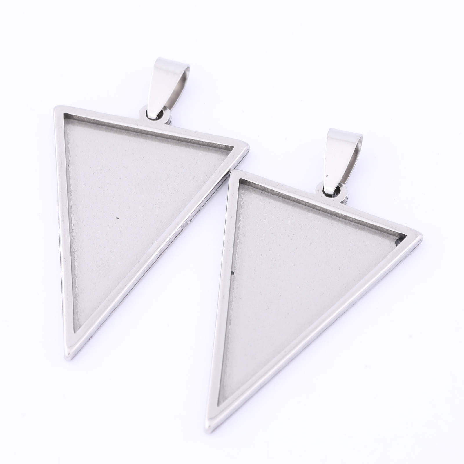 5pcs Stainless Steel 25x35mm T - Bezels Set Pendant review and price